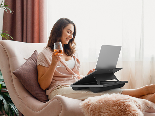 HNLD2 adjustable lap desk laptop lap desk laptop stand for bed lap desk for laptop with cushion