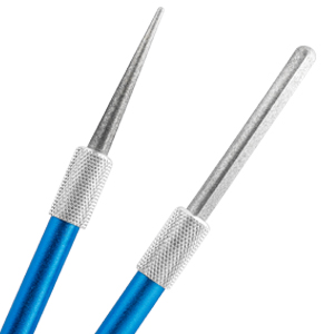 Wolfride 2Pcs Serrated Knife Sharpener