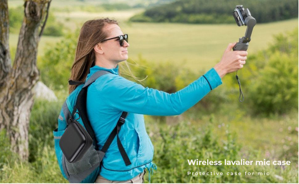 Case for MAYBESTA PQRQP Caiord BOYA wireless lavalier microphone