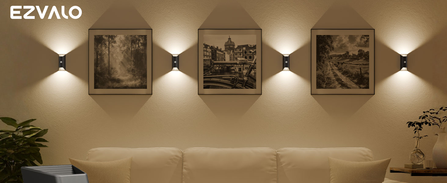 Battery Operated Motion Sensor Wall Light