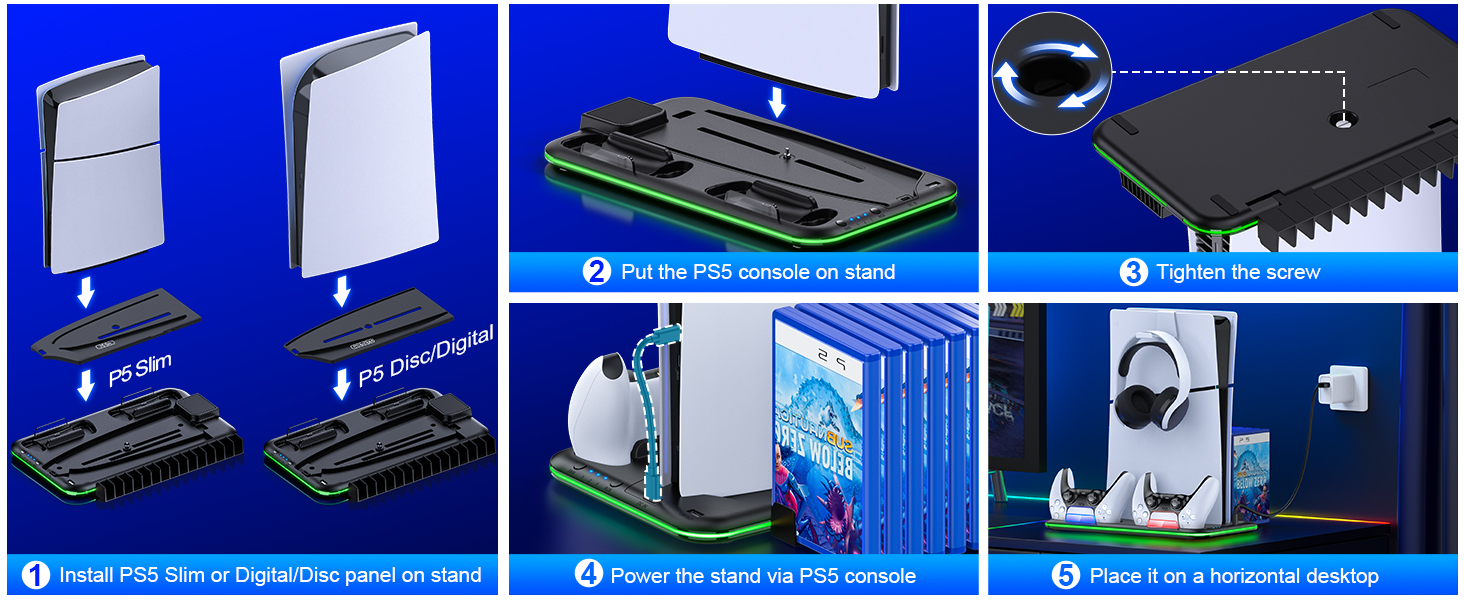 ps5 stand vertical