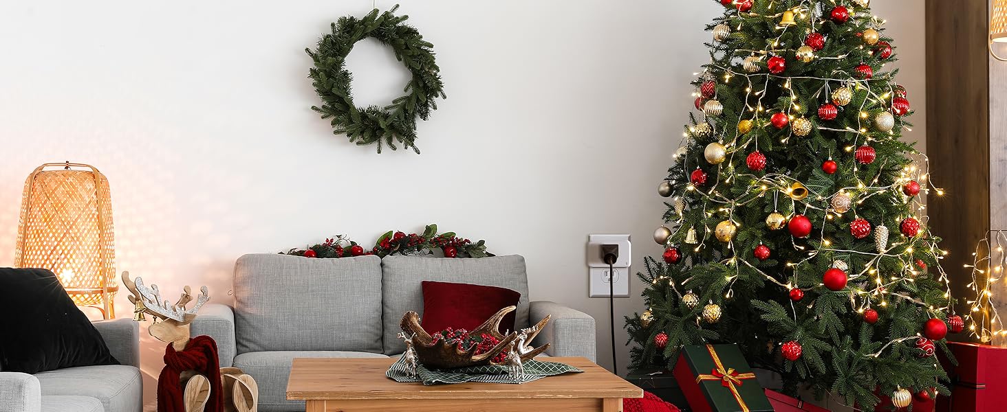 remote control outlet for Christmas decorations