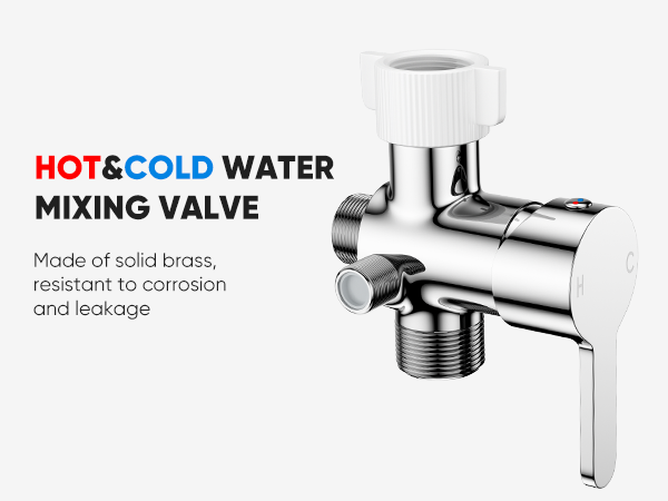 hot&amp;cold water mixing valve