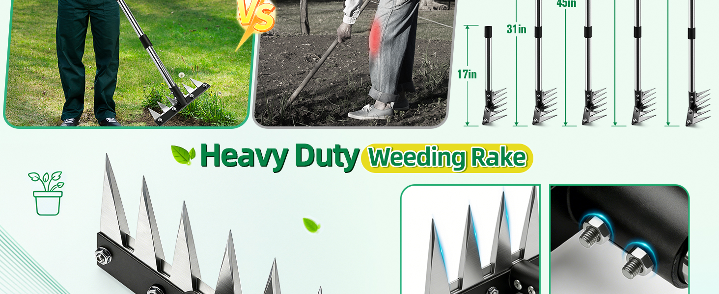 Iron Weed Rake