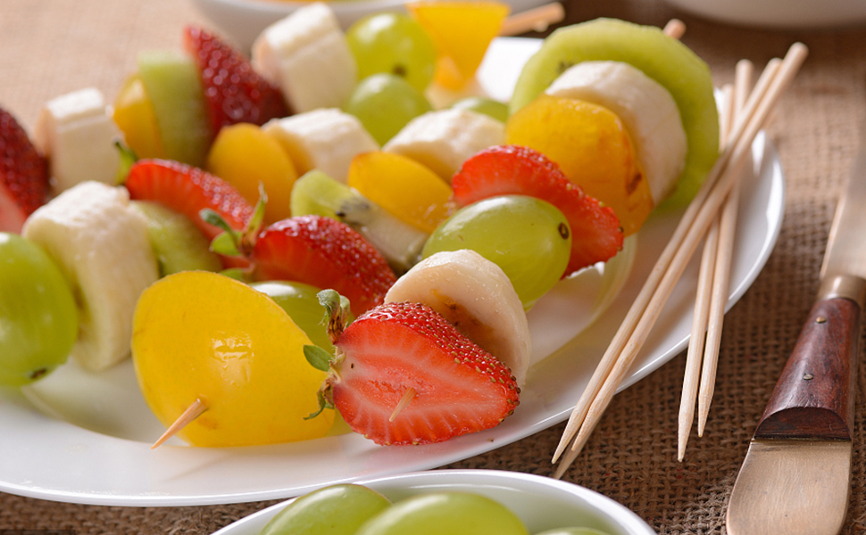 bamboo wooden wood skewers