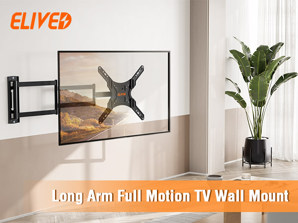 long arm tv wall mount