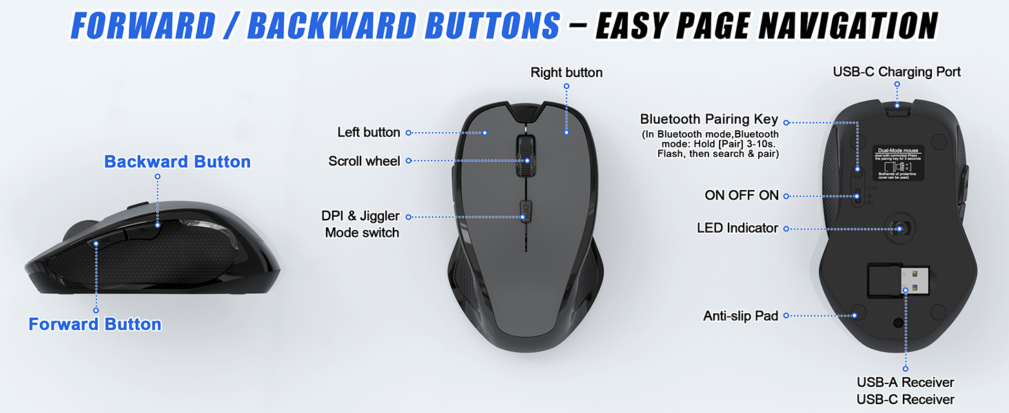 Wireless Bluetooth Mouse