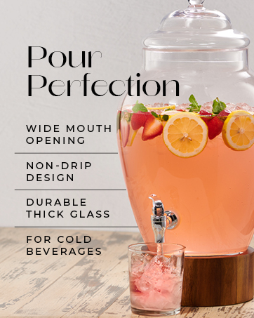 StyleSetter Beverage Dispenser Pour Perfection