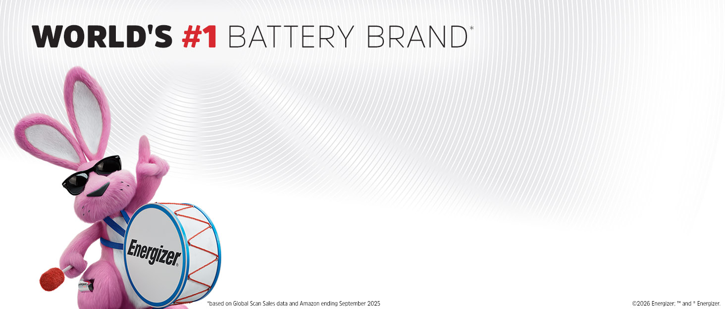 ENR world's #1 battery brand energizer