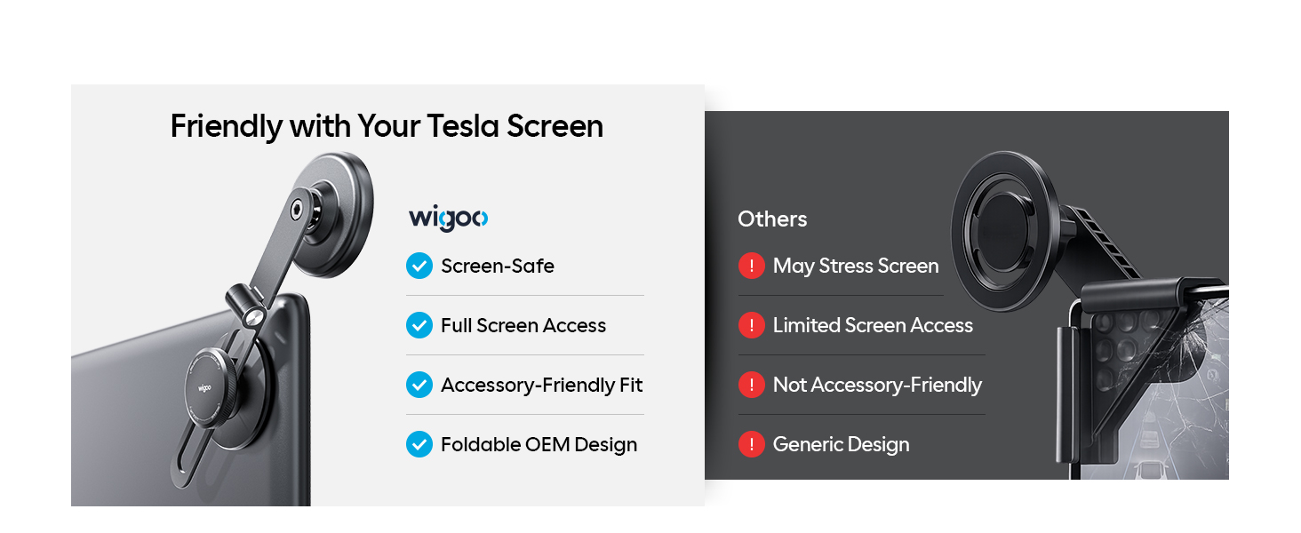 tesla model y model 3 phone mount holder