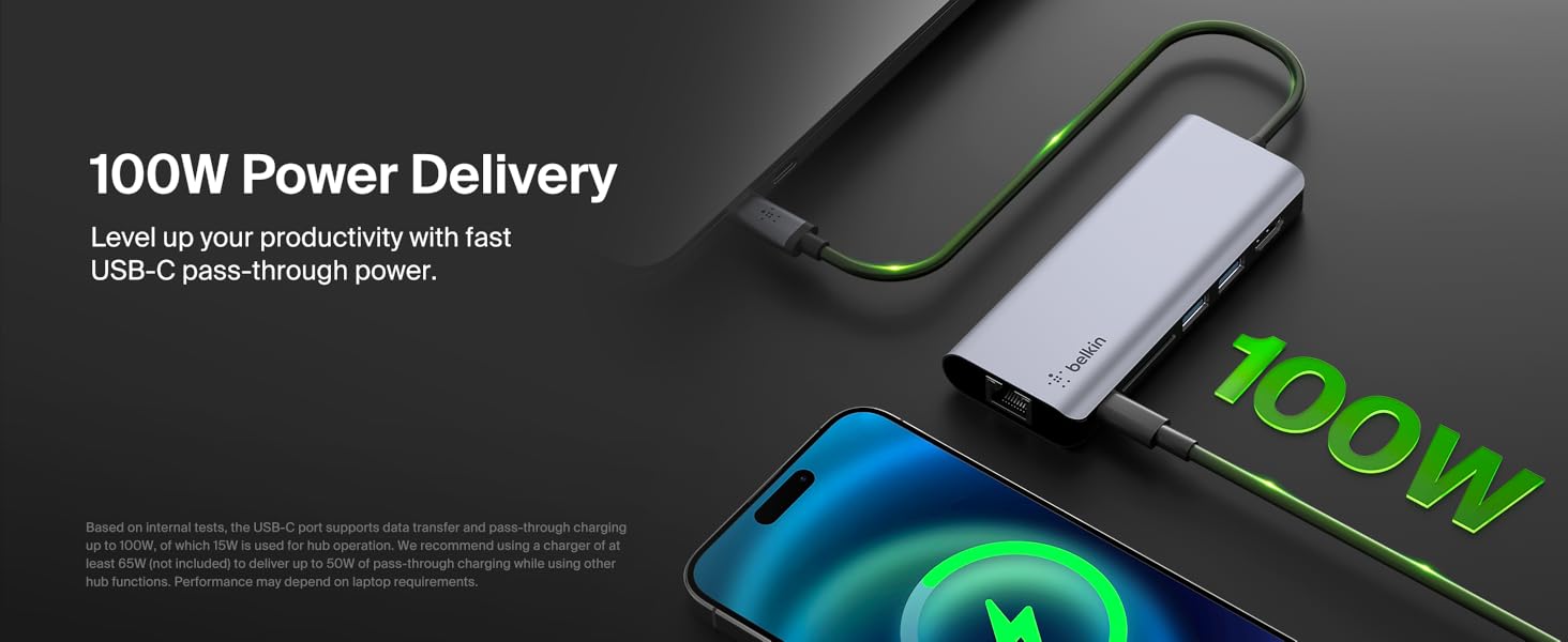 Connect USB-C 6-in-1 Multiport Hub