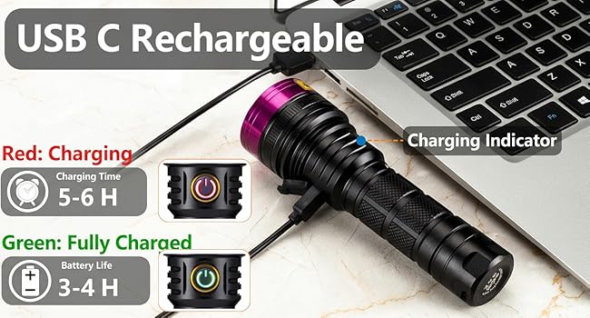 USB Type C Rechargeable