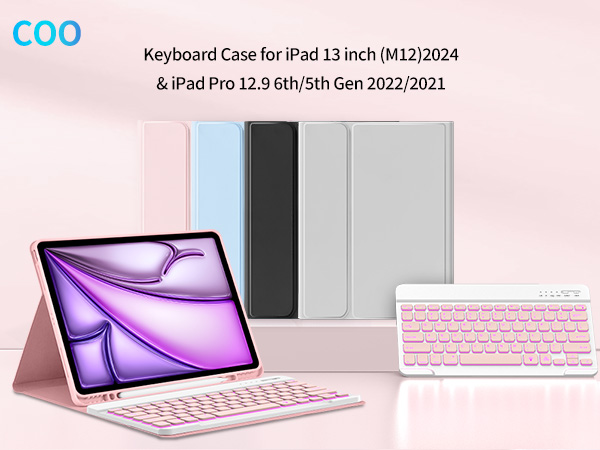 ipad air 13 inch case keyboard