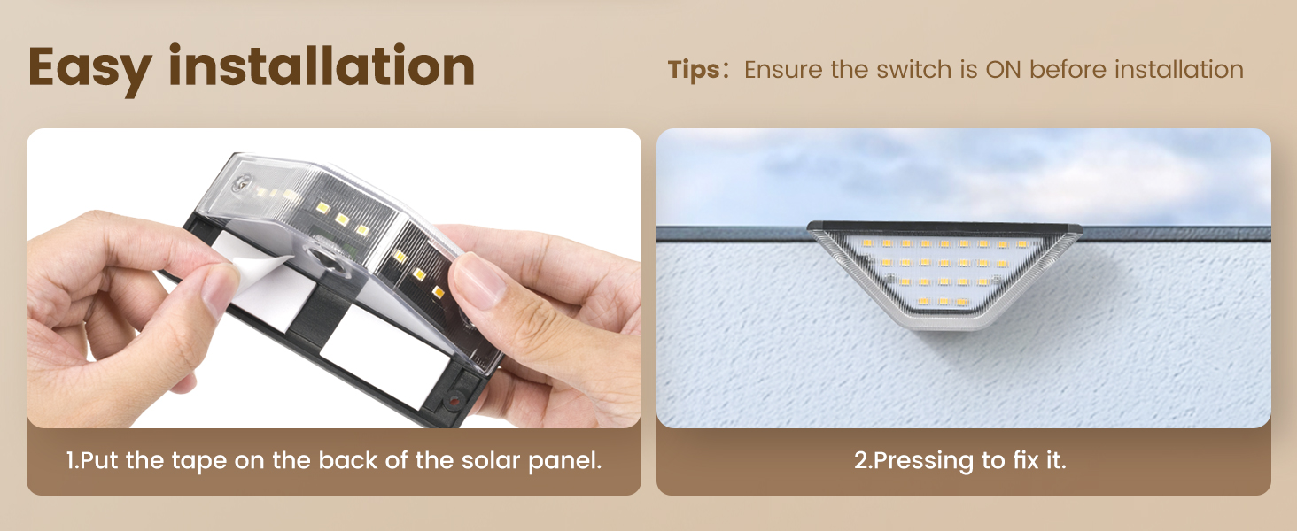 SOLAR STEP LIGHTS