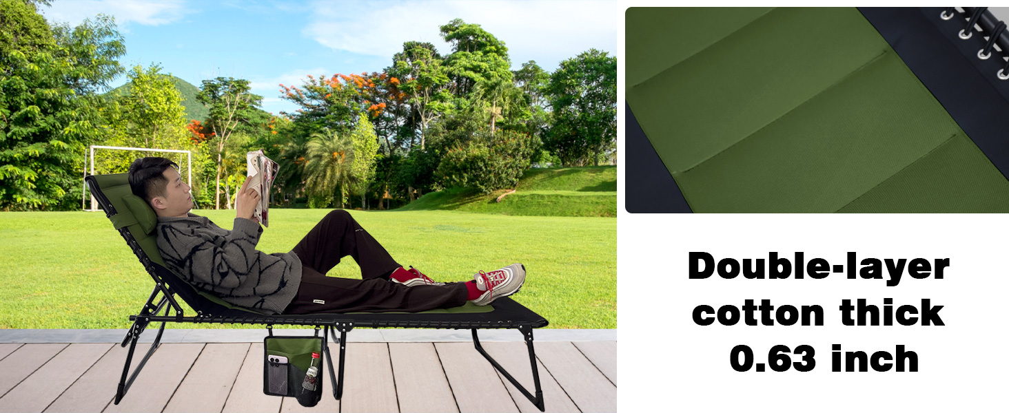 folding chaise lounge chair
