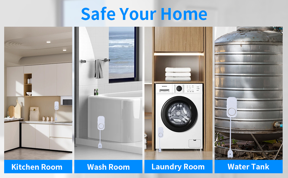 water sensor alarm leak detector