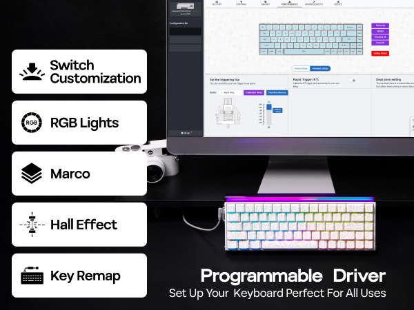 Wired Magnetic Gaming Keyboard