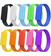 Custom Bracelet USB Flash Drive 4GB 500 Pack Printed with Your Logo, Personalized USB 2.0 Wristba...