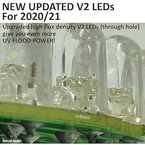 uvBeast V2 Black Light Flashlight UV LED High Power Quality