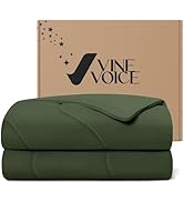 Soft Cooling Comforter, Full/Queen Cooling Blankets for Hot Sleepers, Double-Sided All-Season Col...