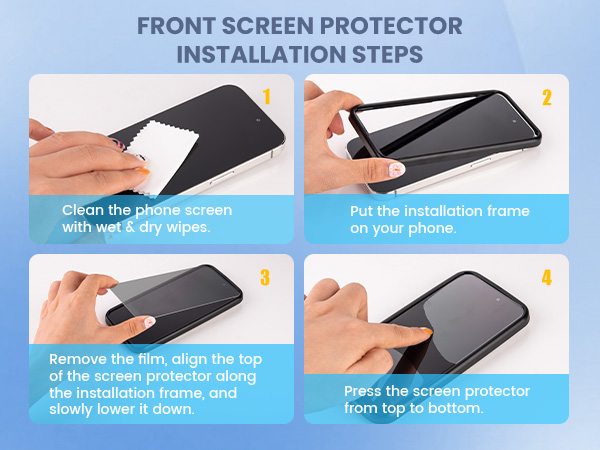 Maxdara for iPhone 18 Pro Max Back Screen Protector &amp;amp; Front Screen Protector Camera Protector