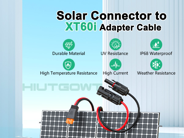 xt60i solar cable