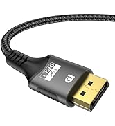 FDBRO 16K DisplayPort 2.1 Cable 16K@30Hz 8K@60Hz 4K@165Hz DP 2.1 Cord Male to Male Support HDR, 3...