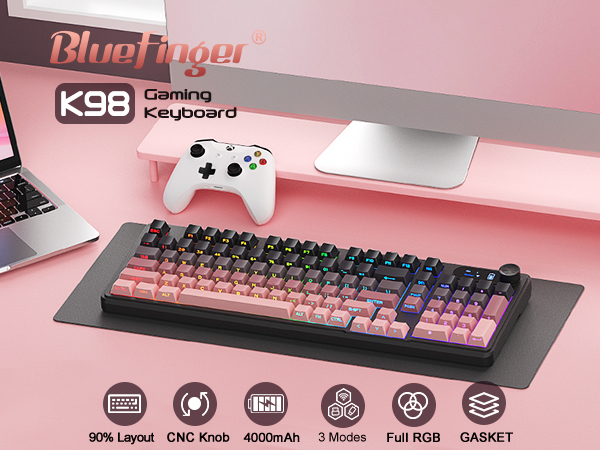 Wireless gaming keyboard Wireless keyboard bluetooth keyboard