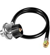 GrillAce Universal Propane Hose with Regulator Gas Grill Regulator and Hose Replacement Parts for...