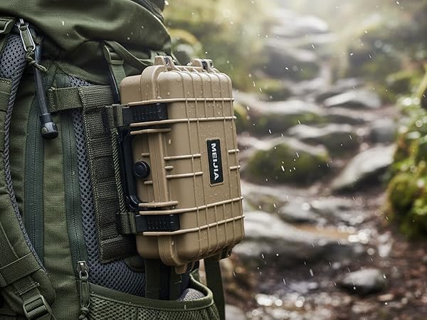 Small hard case with foam