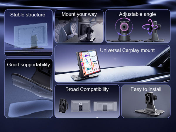 carplay screen mount