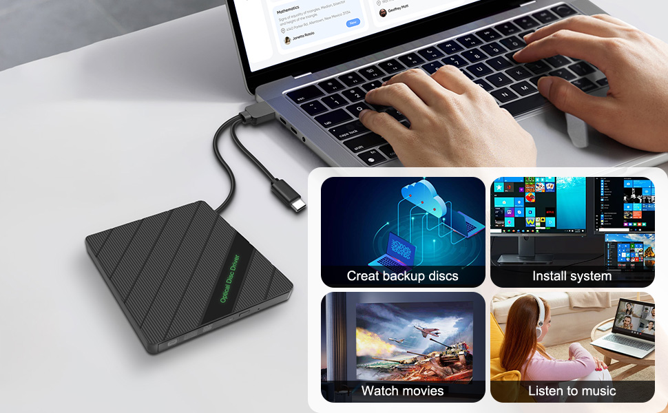 CD DVD +/-RW Disk Drive