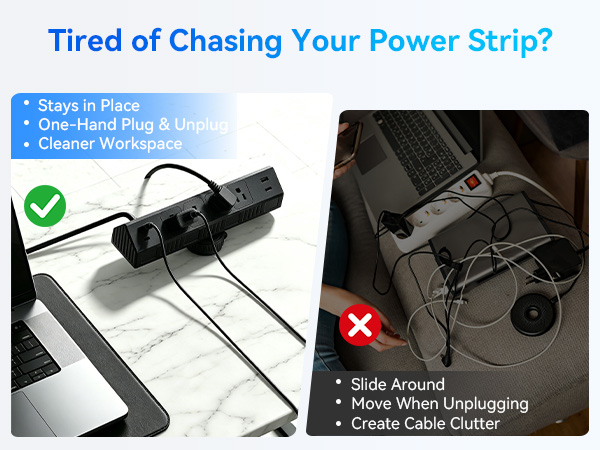 Desktop Mount Surge Protector