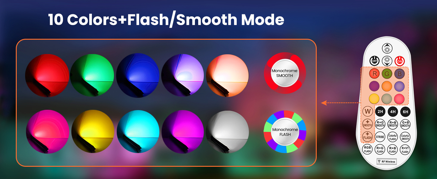 rgb wall washer lights