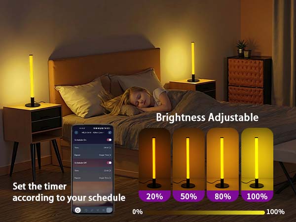 light bar with timer function