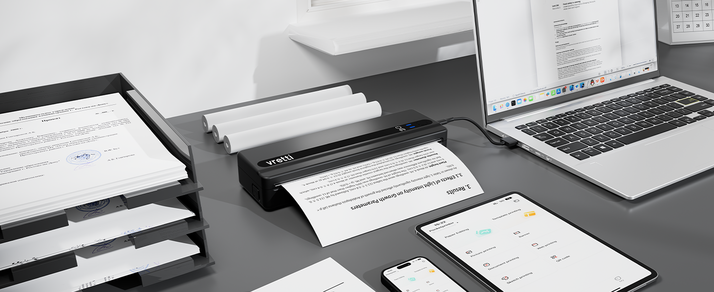 Thermal Printer Paper 8.5 x 11