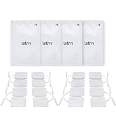 iStim Super Soft 2"x2" TENS Unit Electrodes for TENS Massage EMS - 100% Japanese Gel (2"x2"-16 Pi...