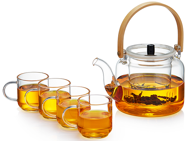 glass teapot set