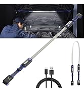 WORKPRO Rechargeable Underhood Work Light, 25inch Long Foldable LED Work Light Bar, 3 Lighting Mo...