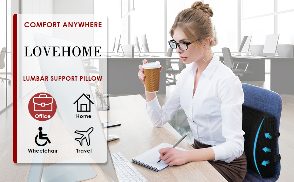 lovehome lumbar support pillow