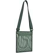 USPECLARE Heavy Duty Semi-Transparent Mesh Purse See Through Mesh Crossbody Bag