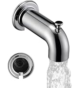 LOCALAND Extra Long Tub Spout with Diverter, Fits for 1/2