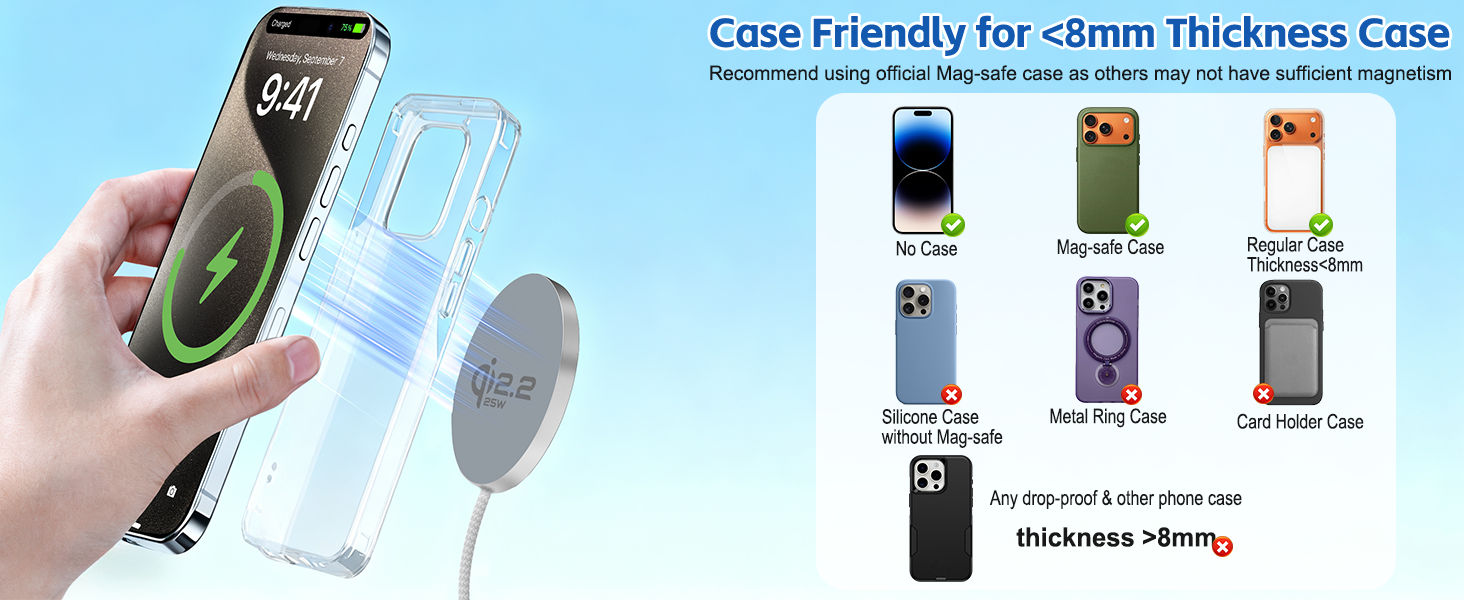 qi2 25w wireless charger