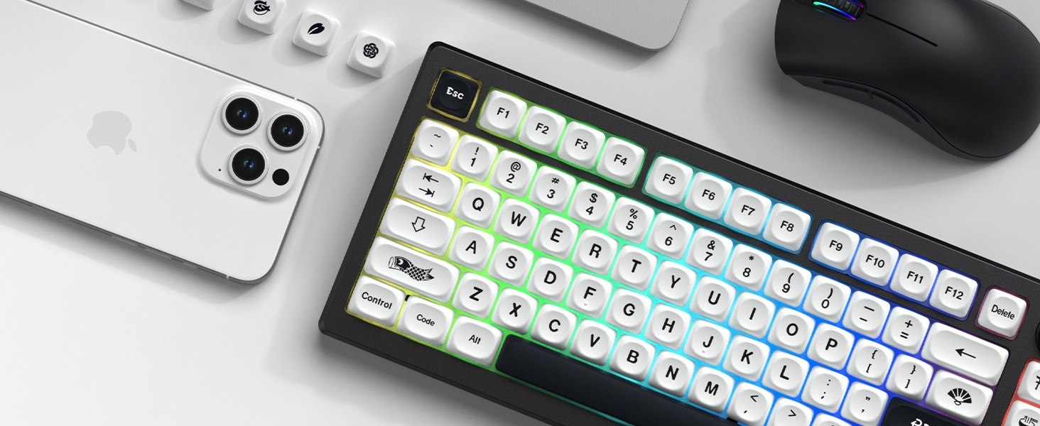 Dye-Sublimation PBT Keycaps
