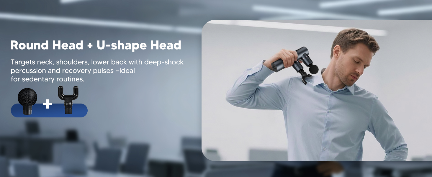 deep tissue muscle massage gun