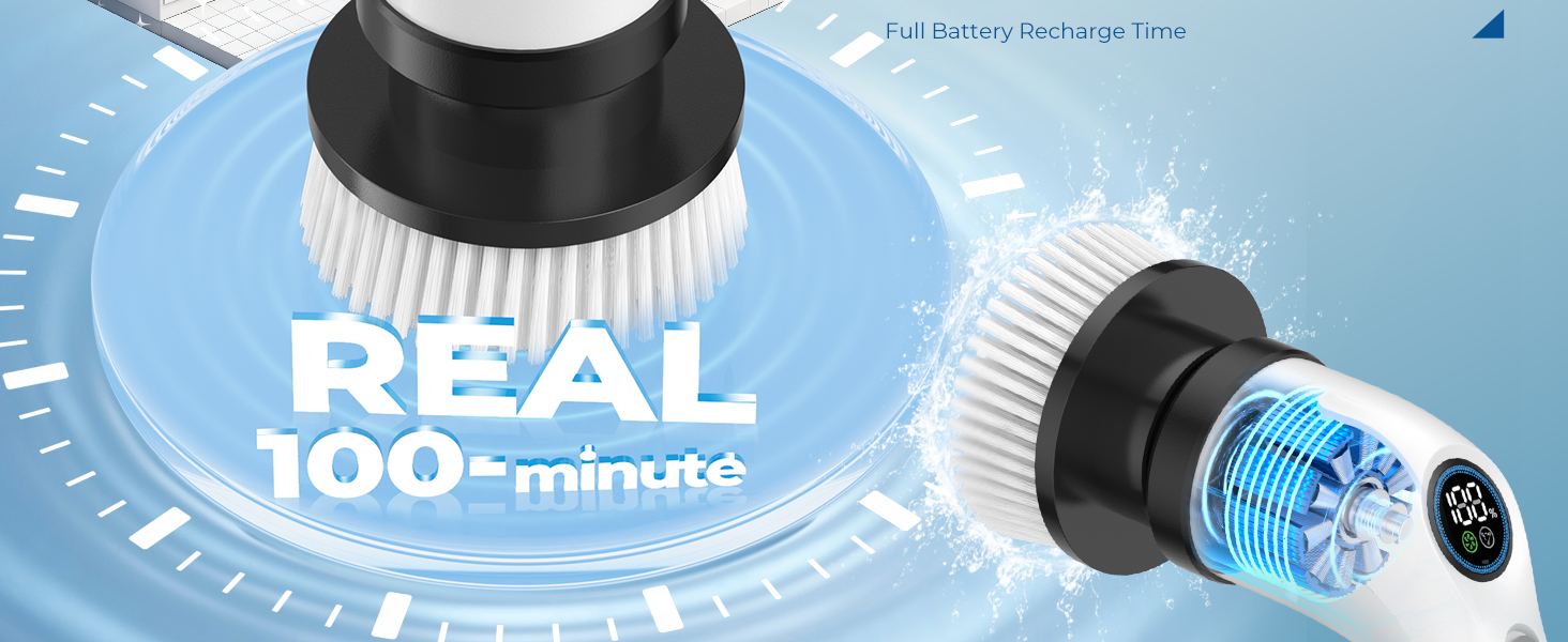 car wash brush electric cleaning brush for bathroom