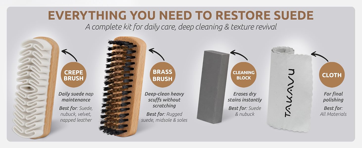 suede shoe cleaning brush