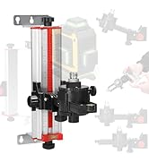 KKnoon Stable Mounting Aluminum Alloy Construction Adjustable Laser Level Bracket Laser Level Acc...