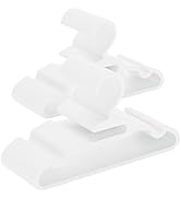 100 Pack White U-Shape Baby Hangers,Protect Collar Non-distorting Design,Anti-Slip and Ultra-Thin...