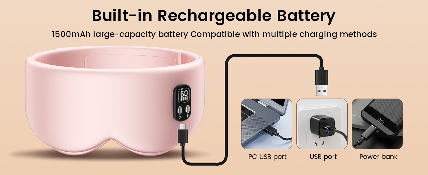 Built-in Rechargeable Battery